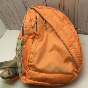 Eddie Bauer Sherbet Orange Single Shoulder Bacpack